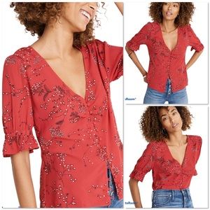 Madewell Daylight Top in Windswept Floral